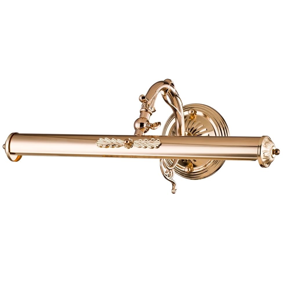 Artful Glow Gold Wall Picture Light, 44cm