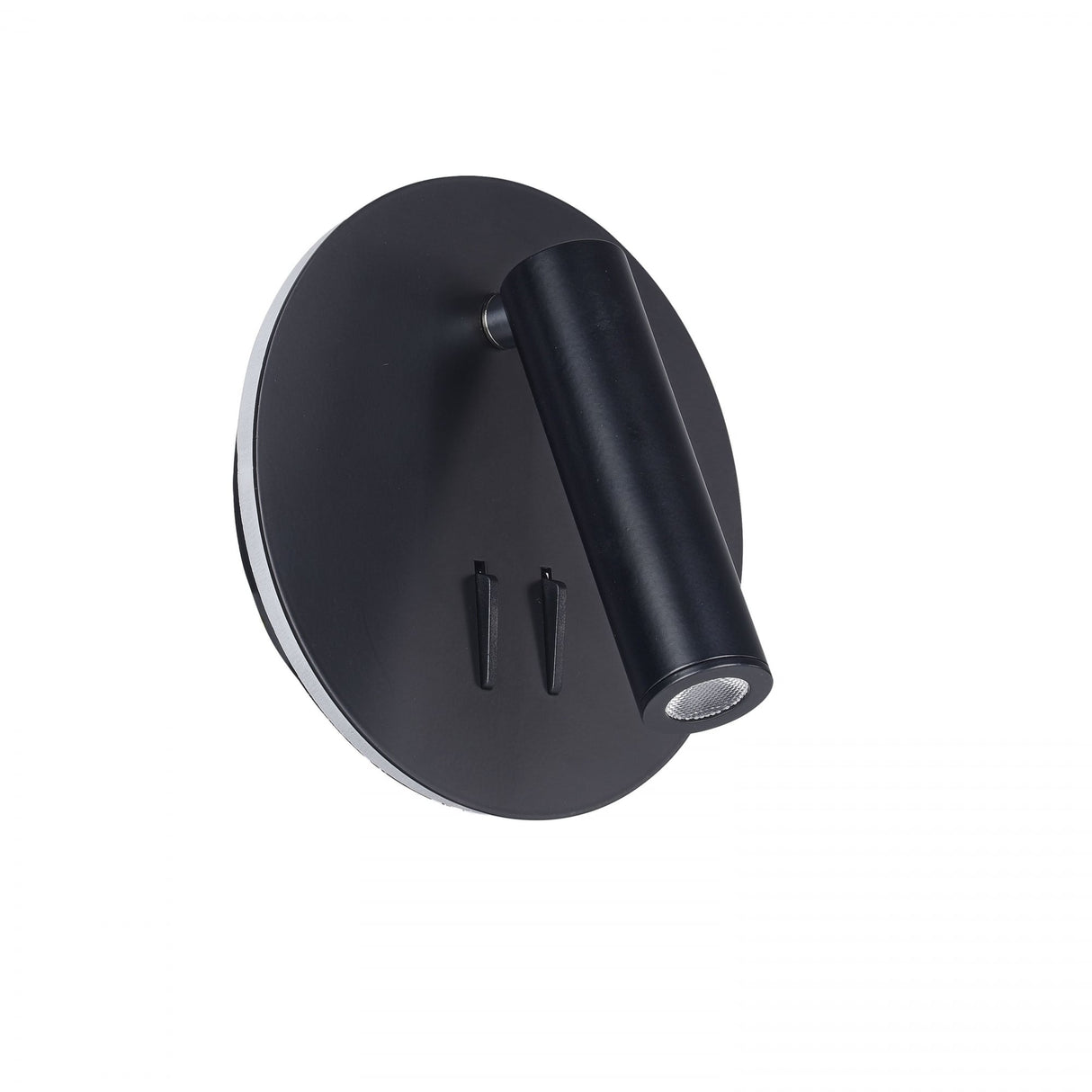Black Ios 176 Modern Dual-LED Wall and Ceiling Sconce