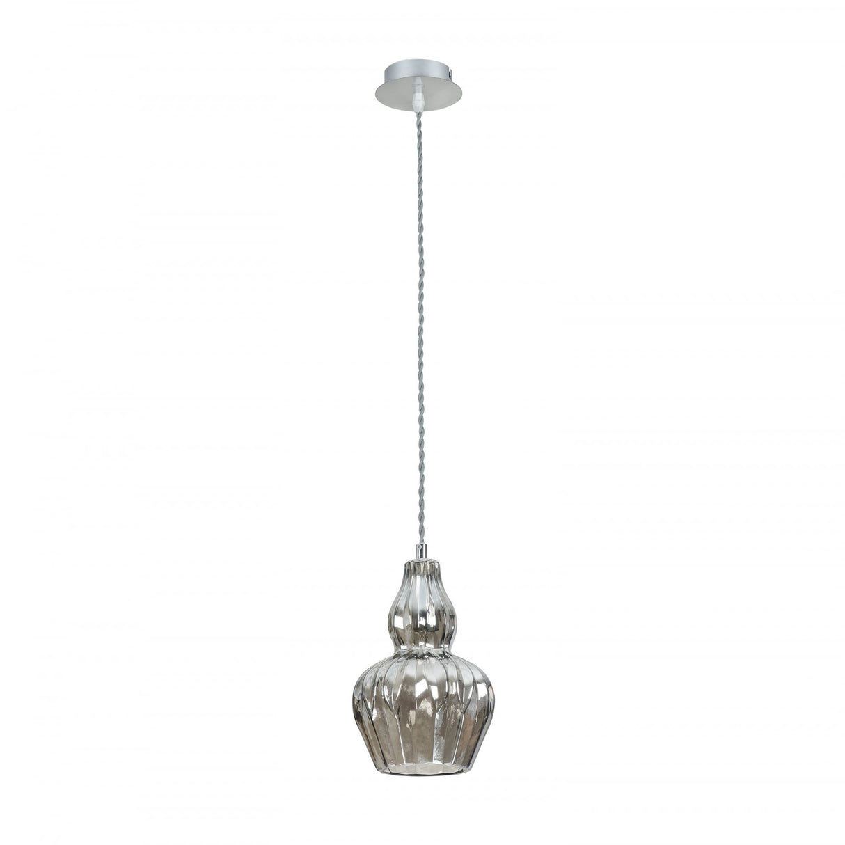 Chrome Elegance: Eustoma Collection Pendant Light