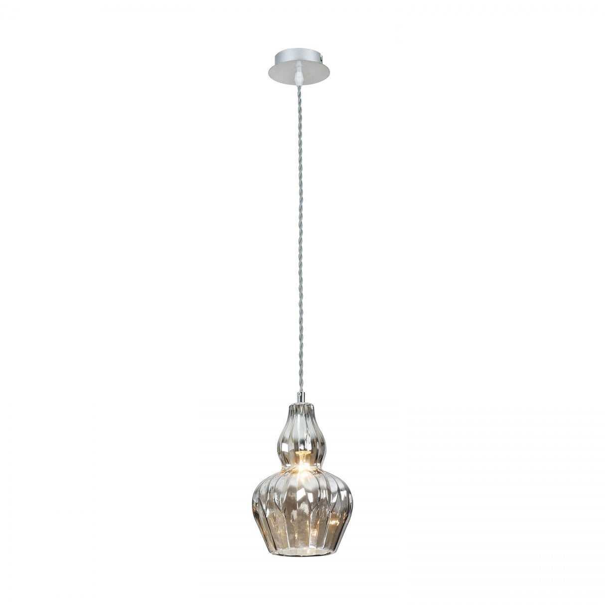 Chrome Elegance: Eustoma Collection Pendant Light