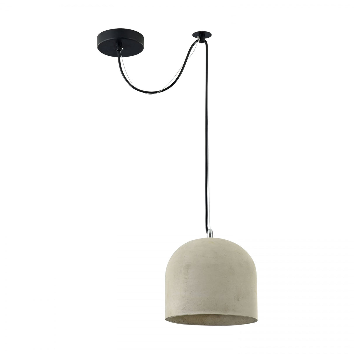 Broni Industrial Loft Pendant Light - Grey Finish