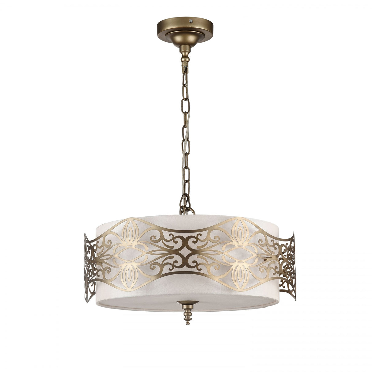 Radiant Gold Bloom Pendant Lamp