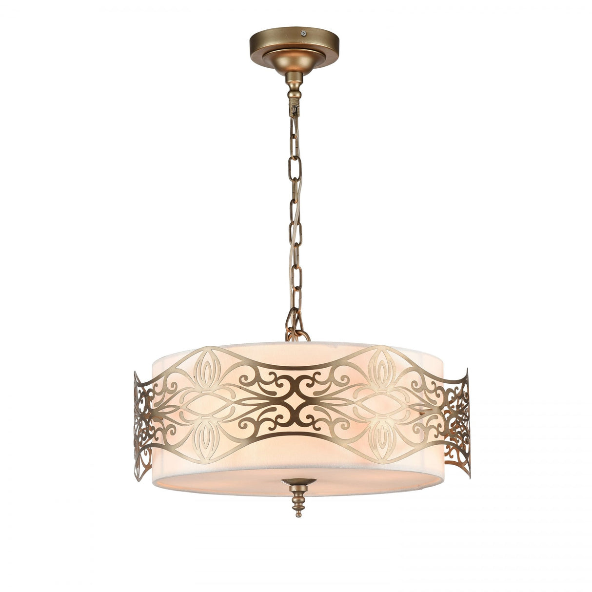 Radiant Gold Bloom Pendant Lamp