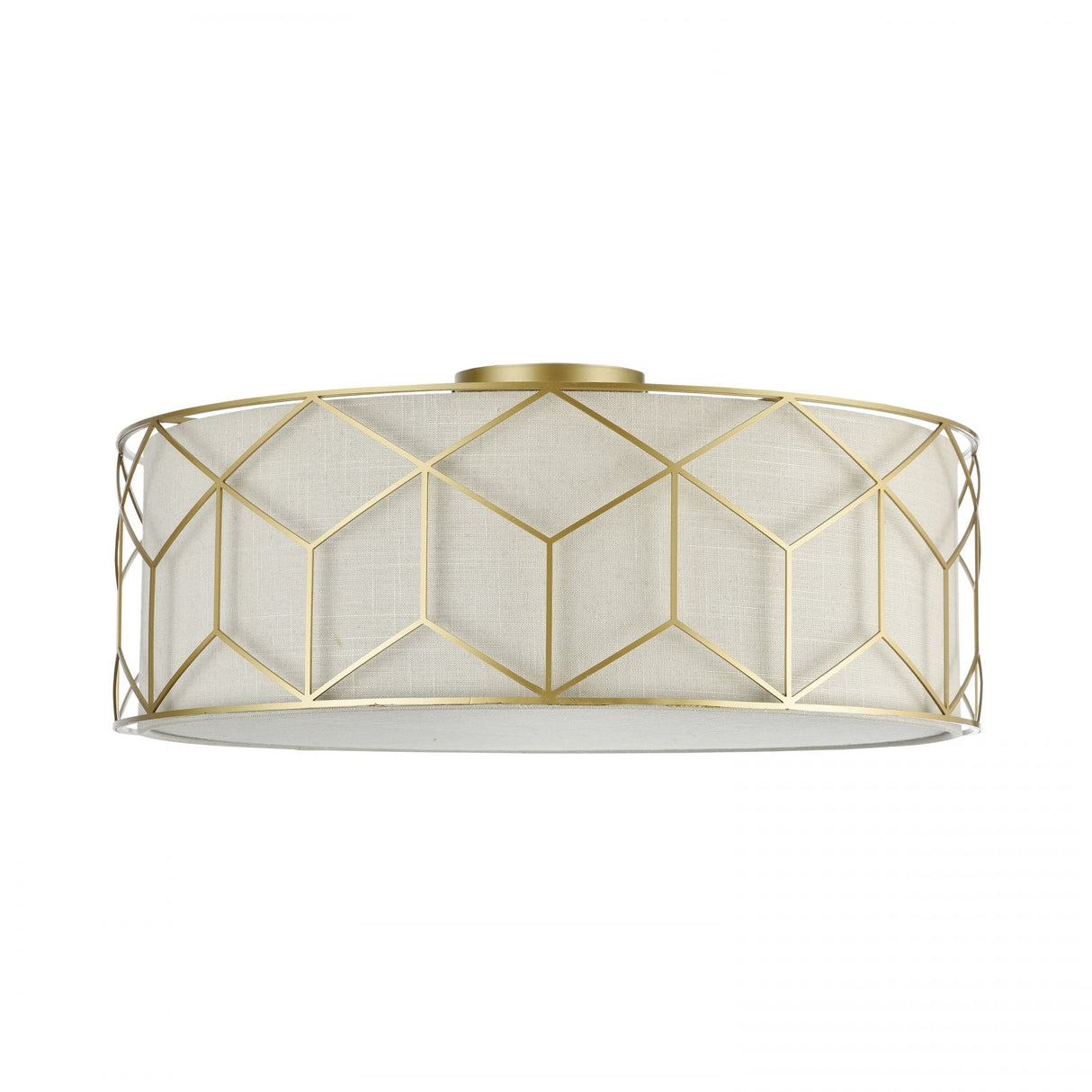 Elegant Gold Messina Ceiling Lamp - 5 Light E27 60W