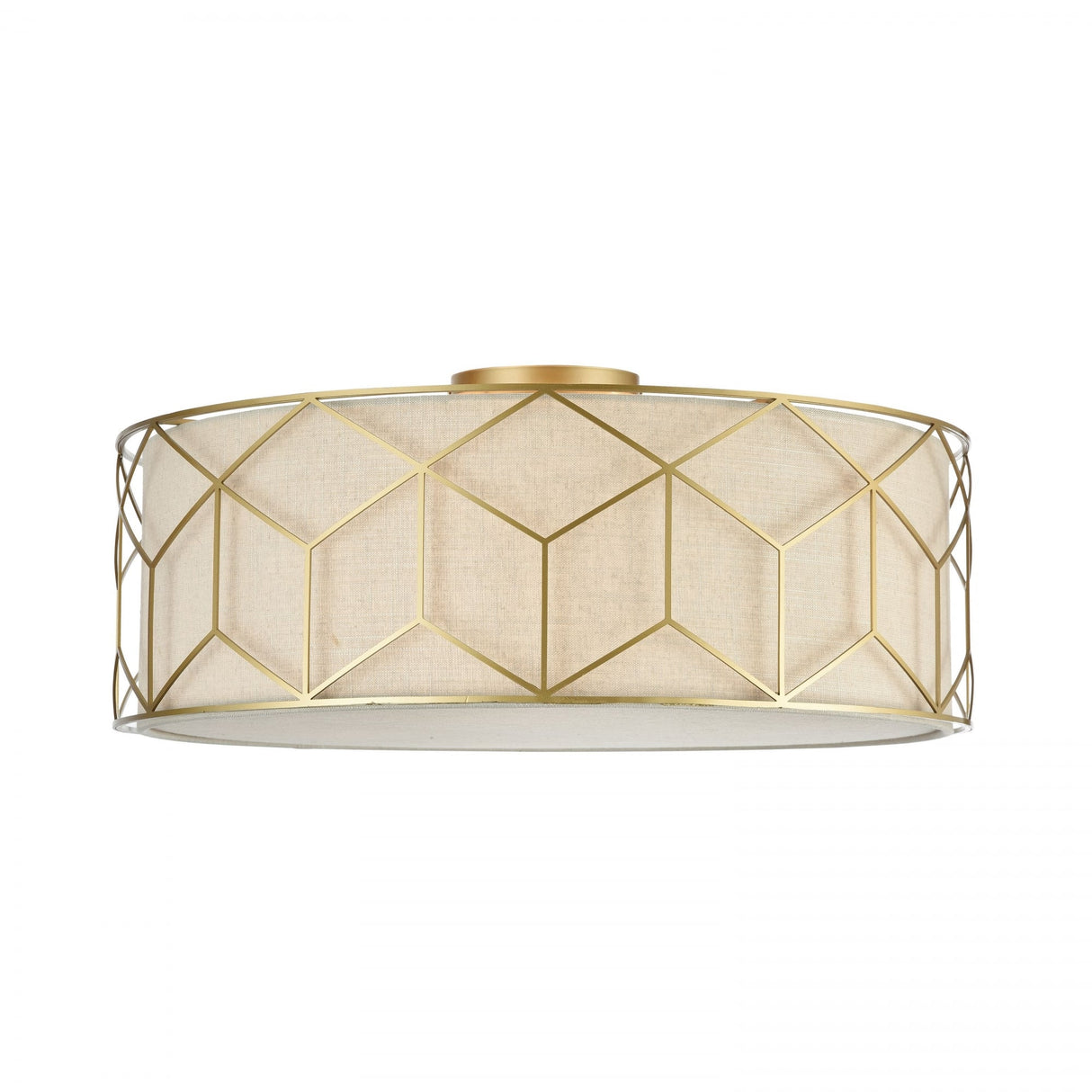 Elegant Gold Messina Ceiling Lamp - 5 Light E27 60W