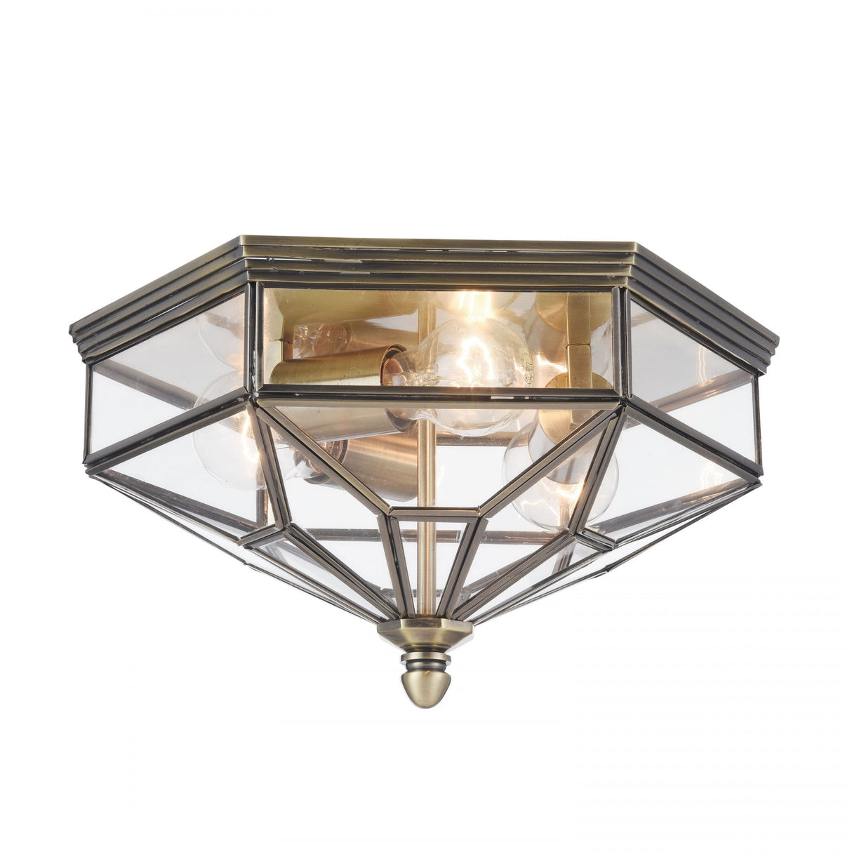 Bronze Elegance: Zeil Ceiling Lamp