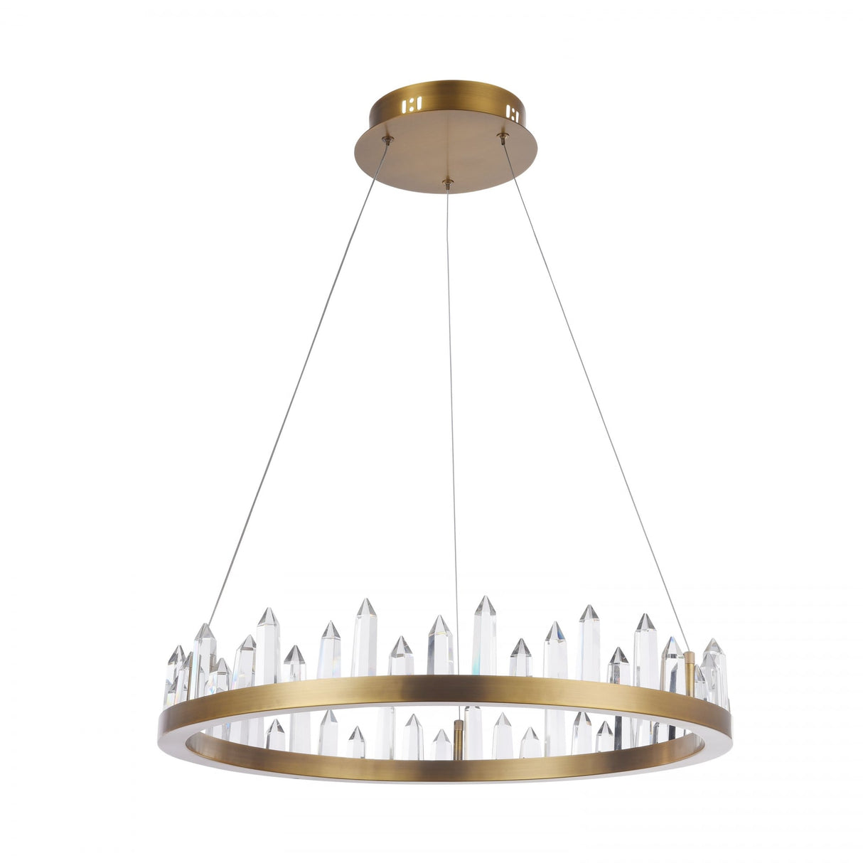 Brass Luminescence Gletscher Pendant