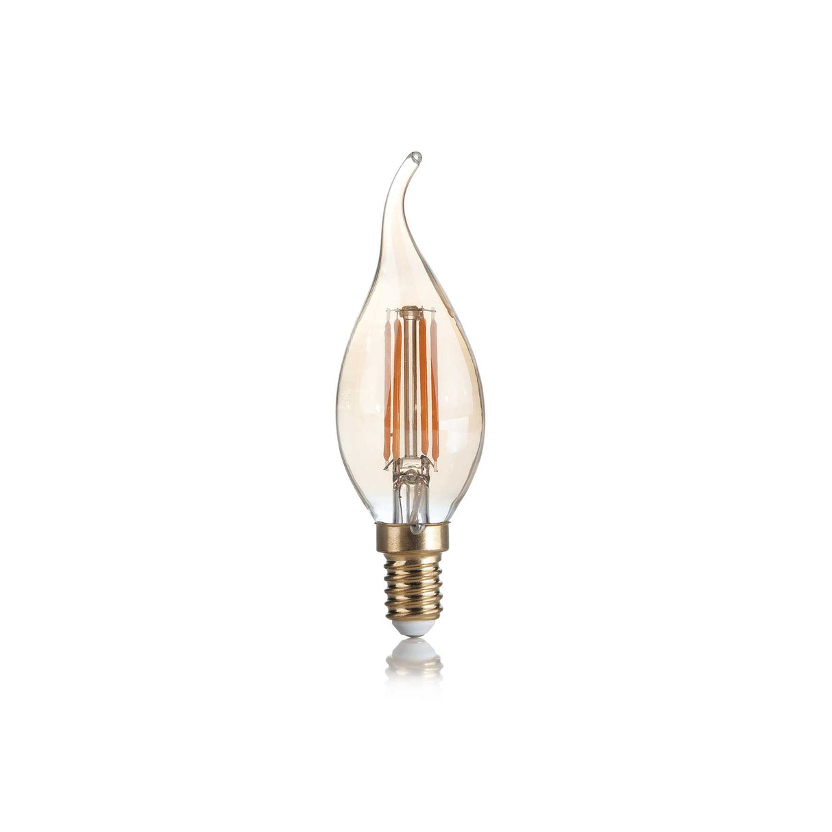 Vintage E14 35W Curved Flame Bulb