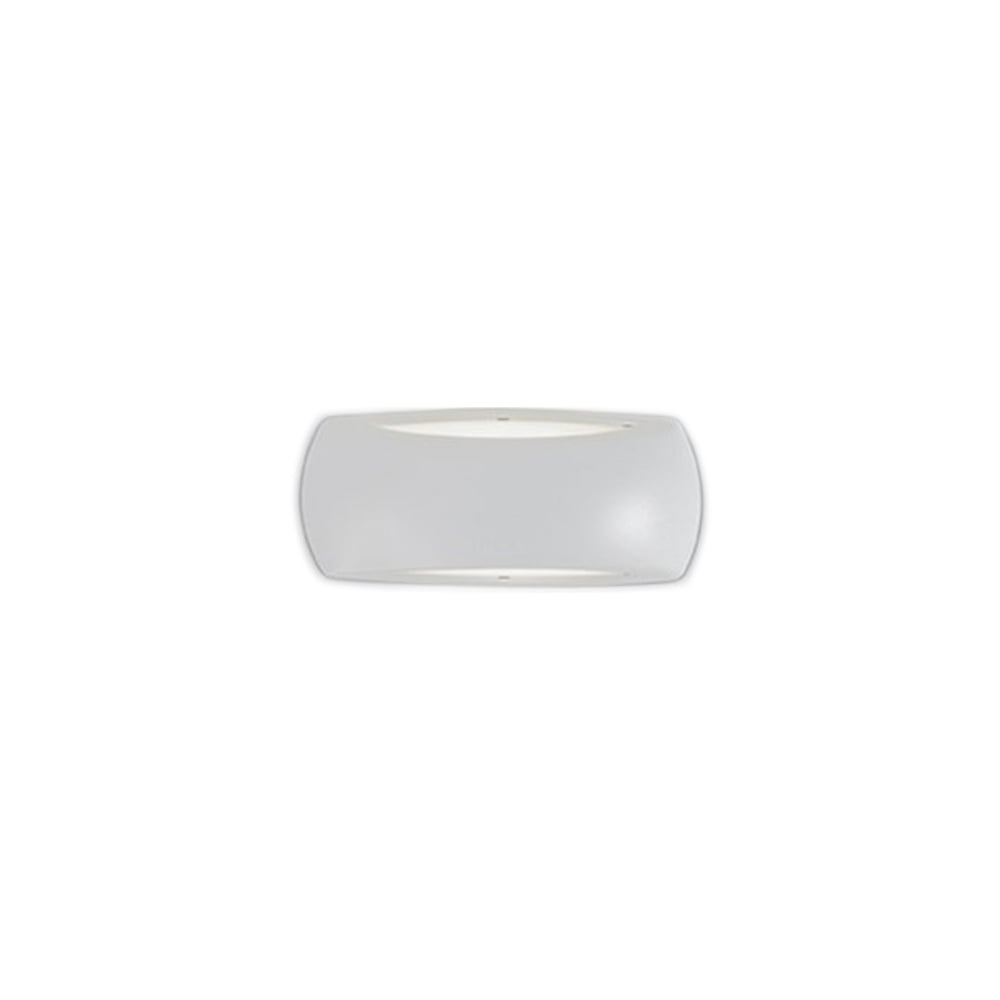 White Francy Outdoor Up-Down Eyelid Wall Light with IP66 Rating