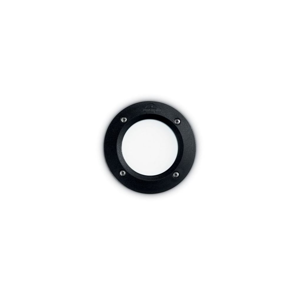 Leti Black Round Recessed LED Spotlight