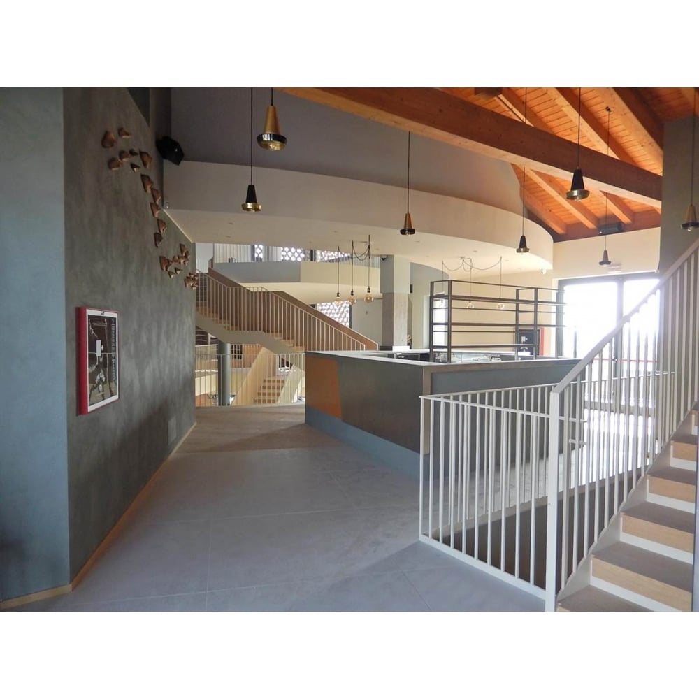 Elegant Malabo Pendant in Matte Black & Polished Brass