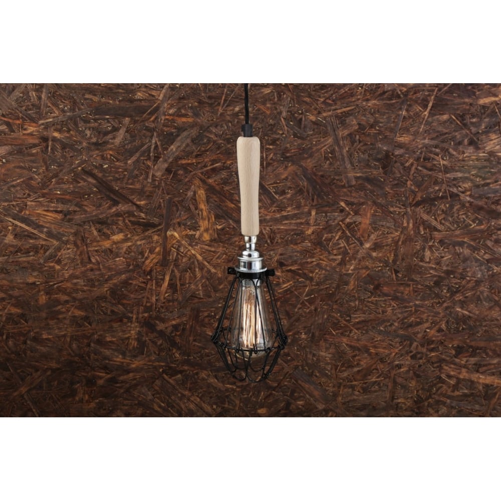 Tyrrel Black Powder Coated Pendant Light