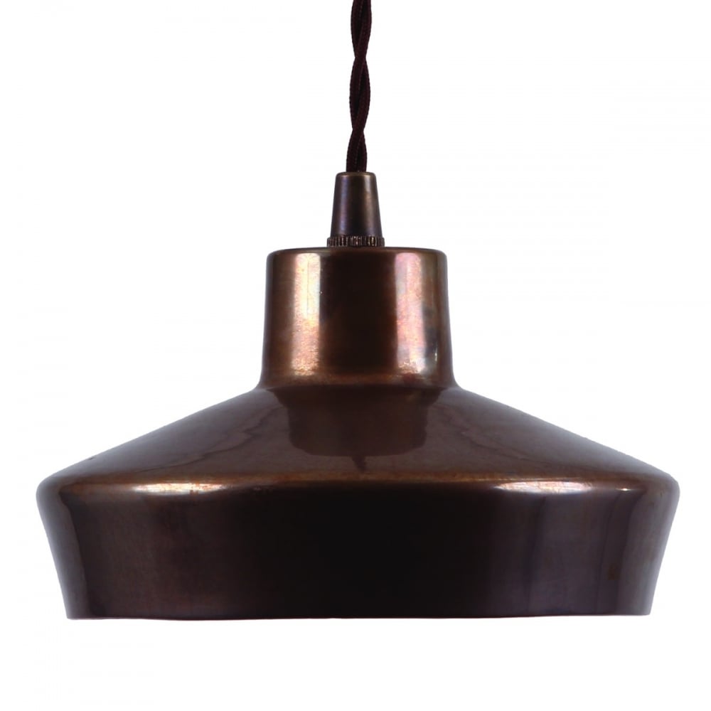 Vintage Brass Splendor Pendant Light