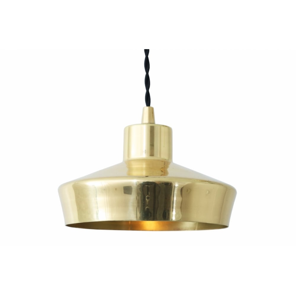 Vintage Brass Splendor Pendant Light