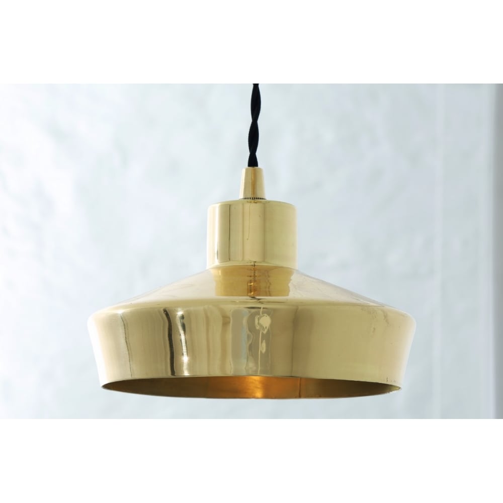 Vintage Brass Splendor Pendant Light