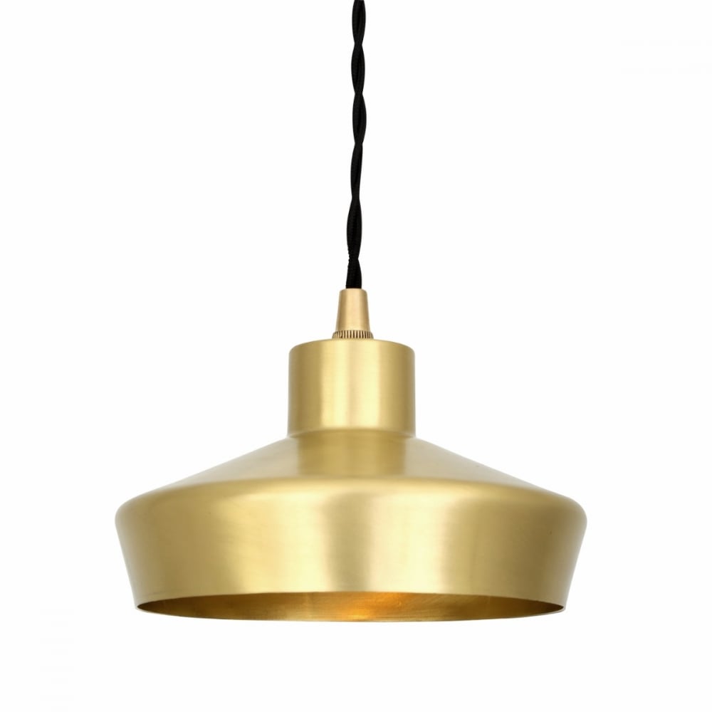 Vintage Brass Splendor Pendant Light