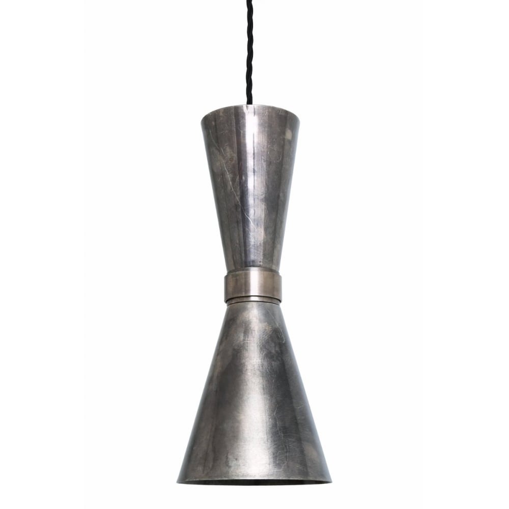 Antique Brass Amias Conical Pendant Light