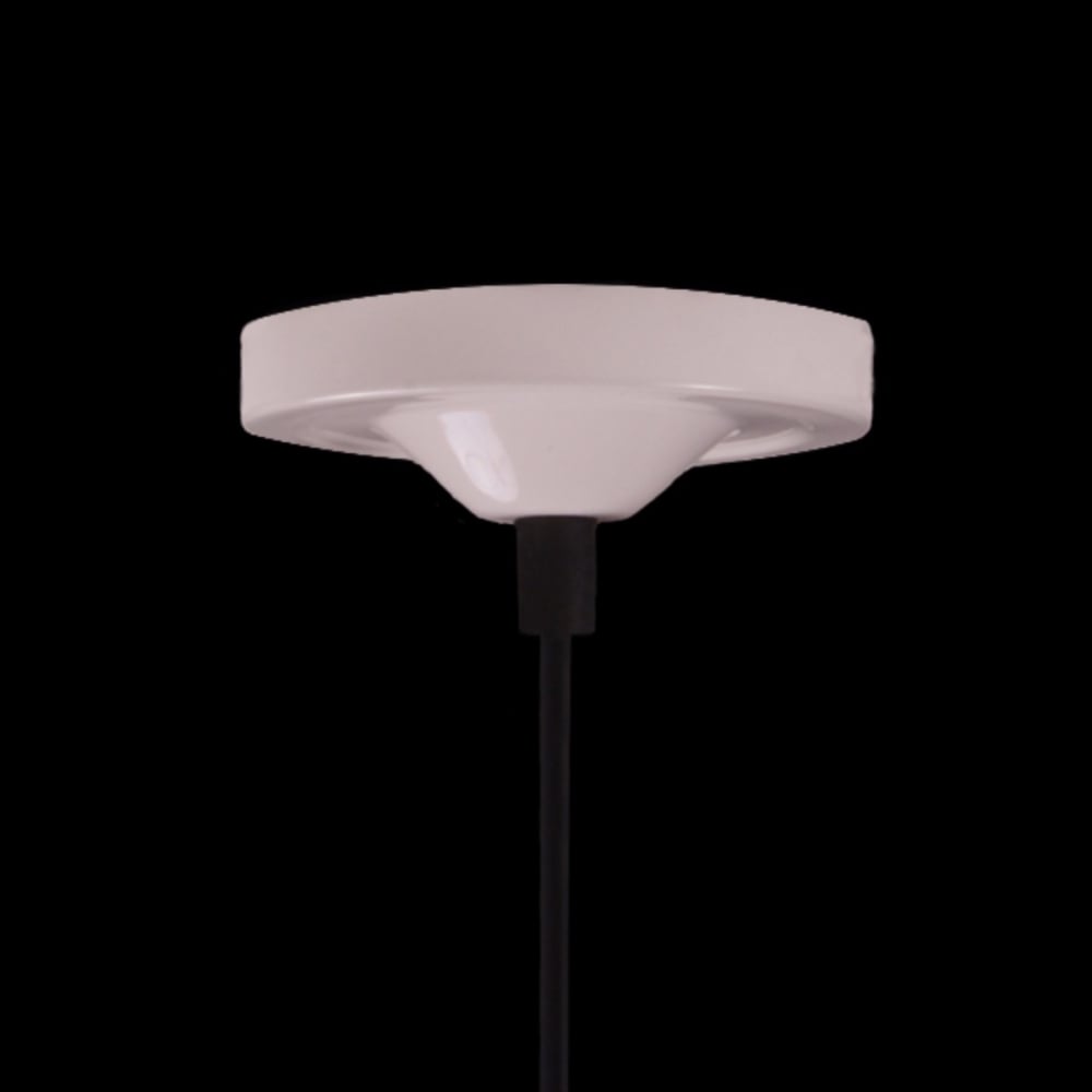 Moroccan Elegance Pendant, Matte Black & Brushed Brass