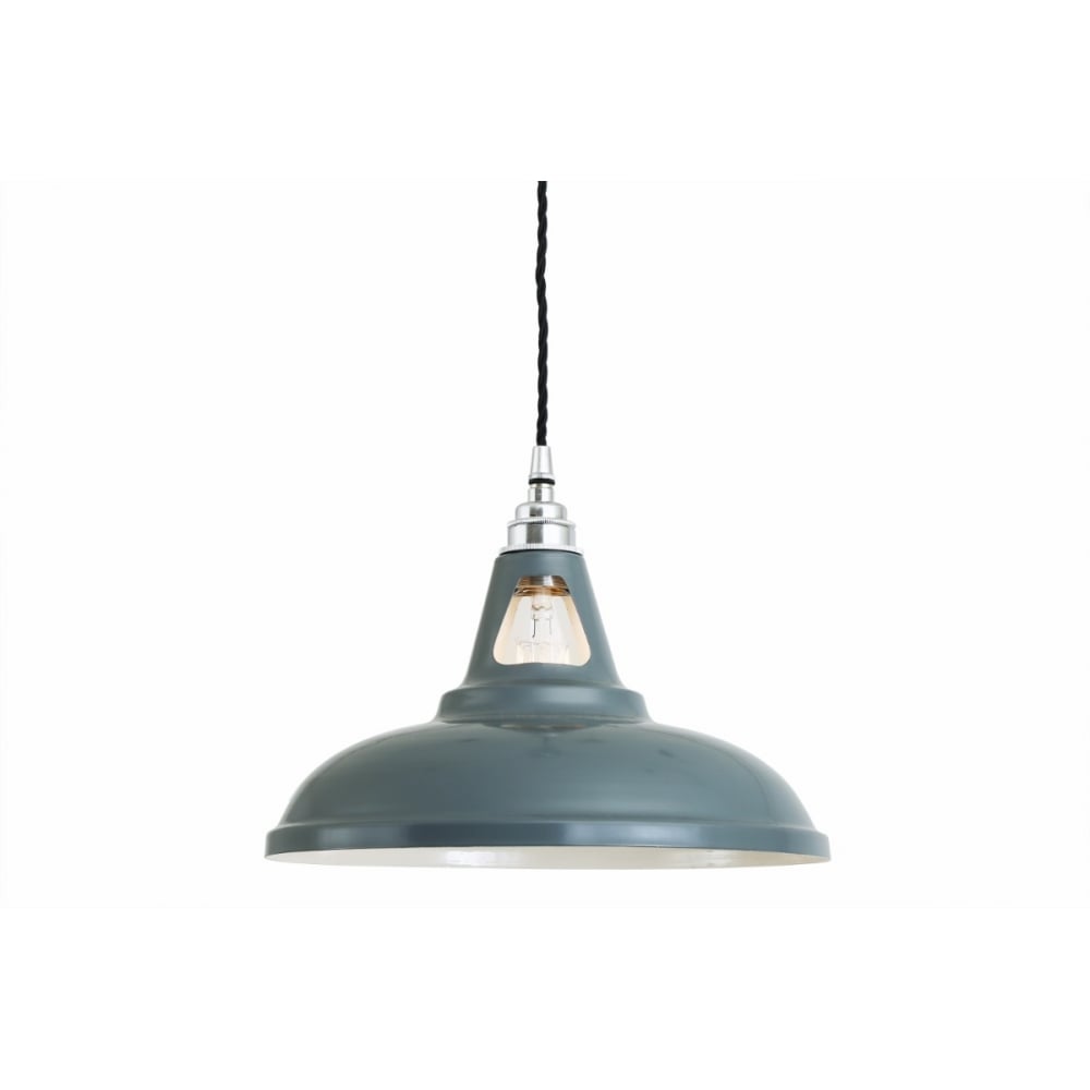 Vienna Industrial Chrome & Black Pendant Light