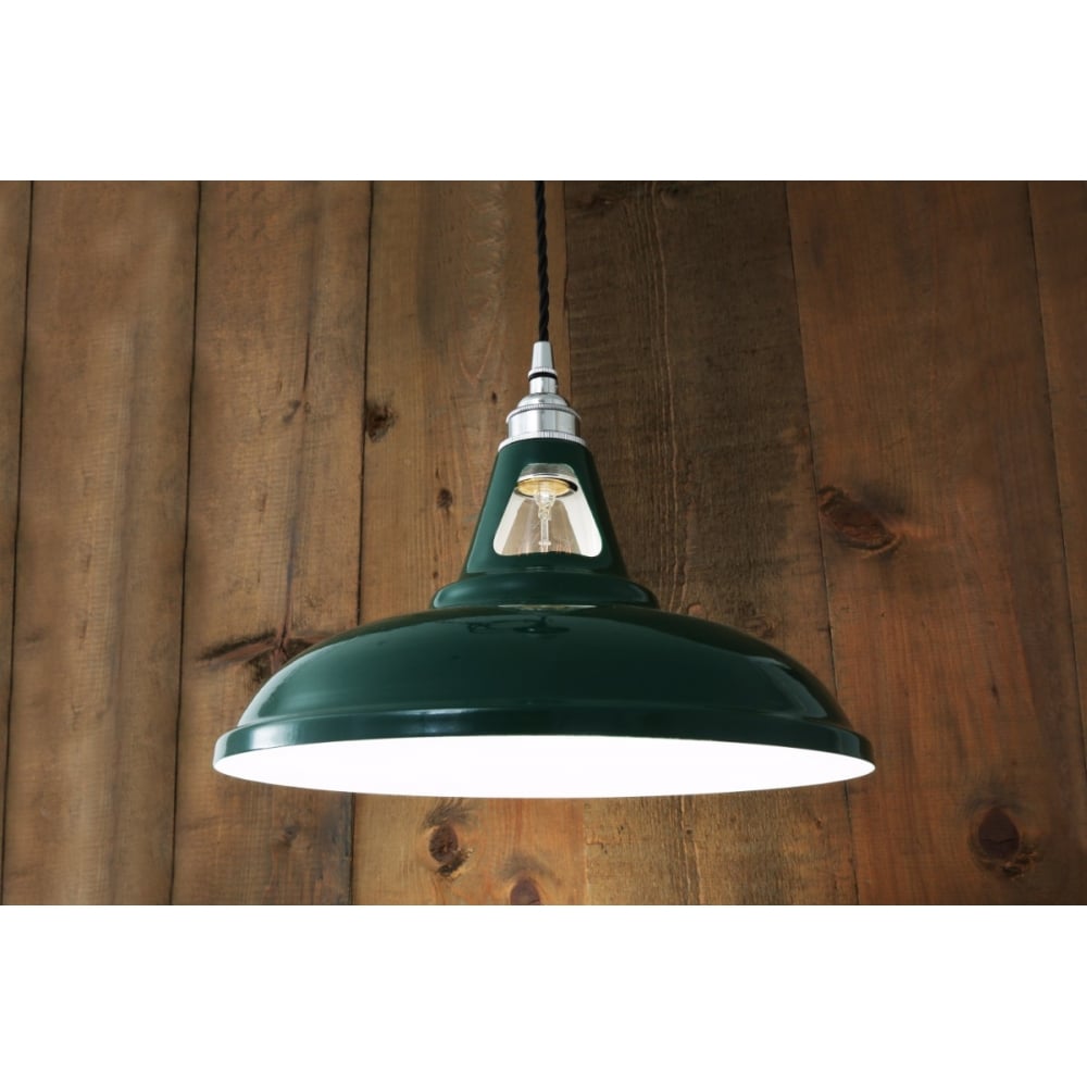 Vienna Industrial Chrome & Black Pendant Light