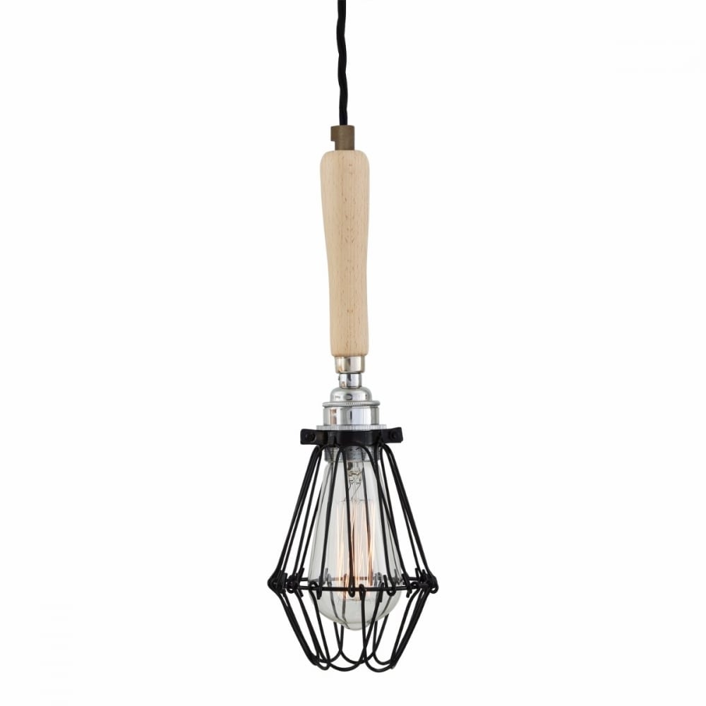Tyrrel Black Powder Coated Pendant Light