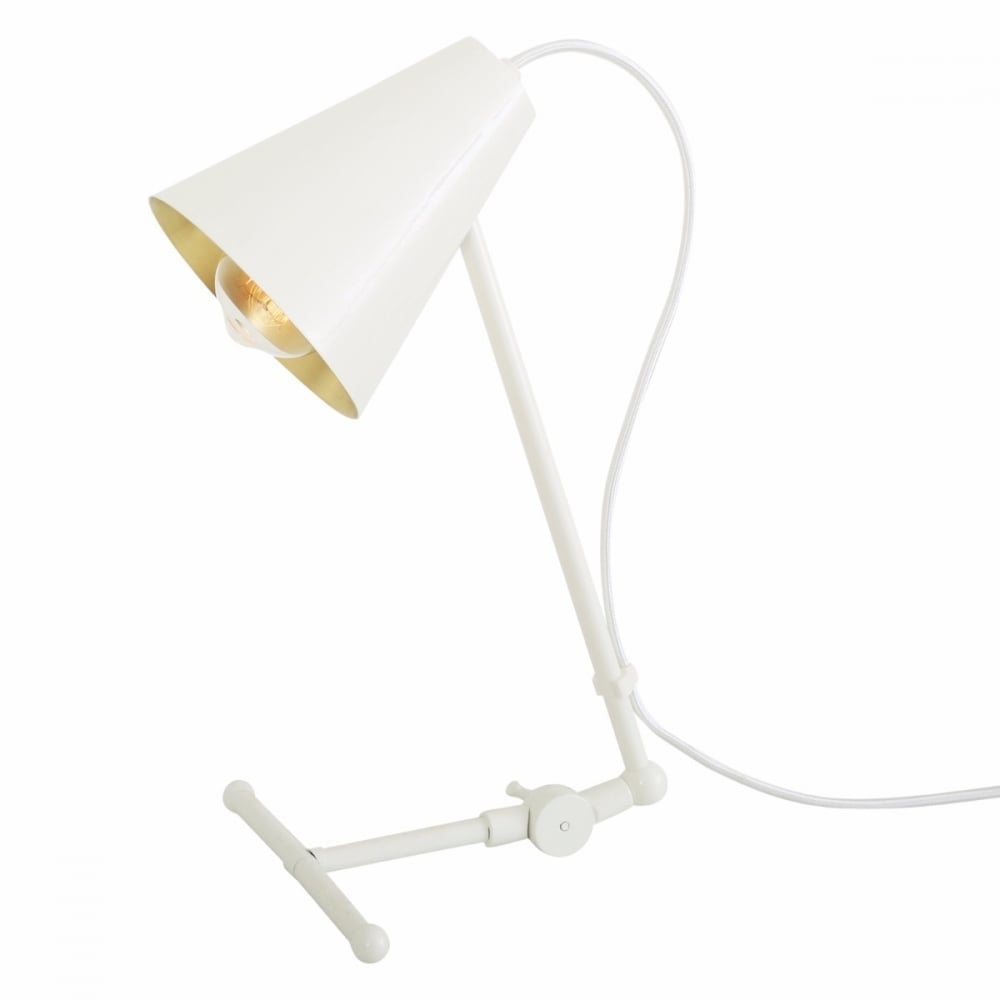 Sima Industrial Chic Matte Black Desk Lamp