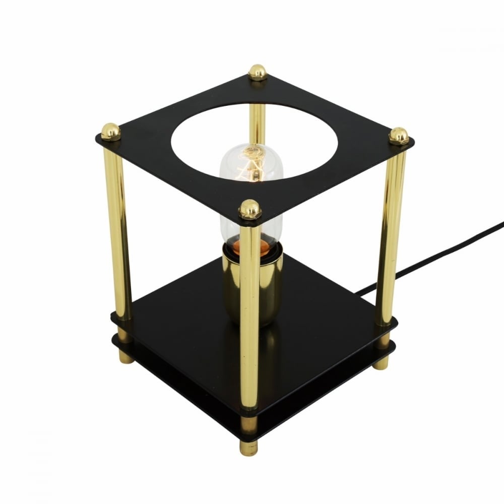 Ranua Contemporary Quad-Post Table Lamp