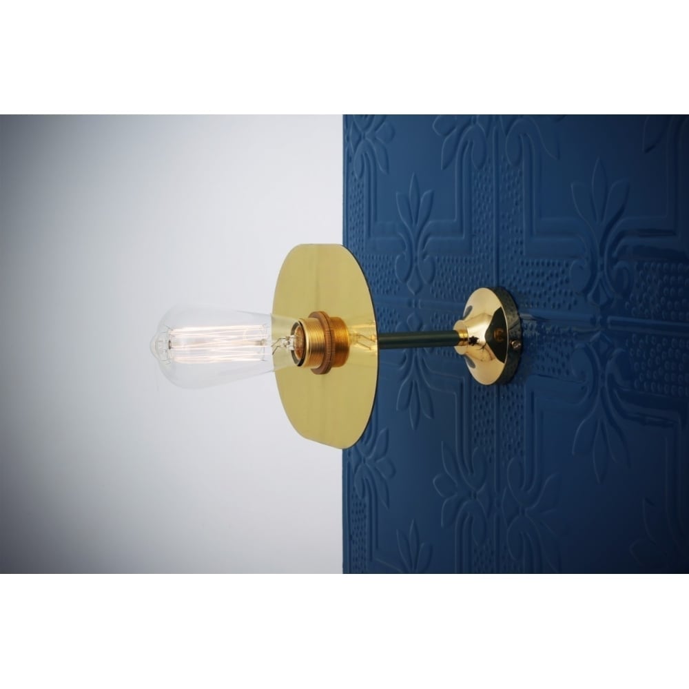 Elevate Ambiance: Kigoma Brass Wall Sconce