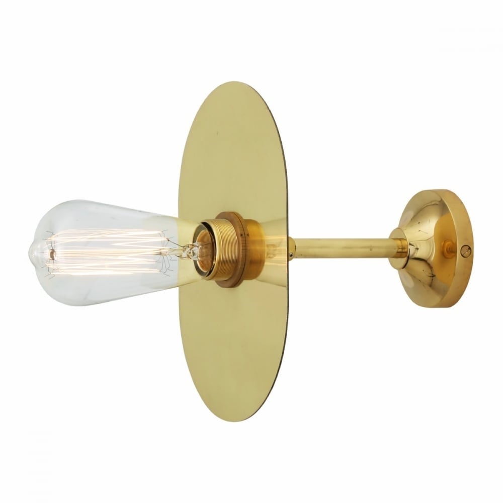 Elevate Ambiance: Kigoma Brass Wall Sconce