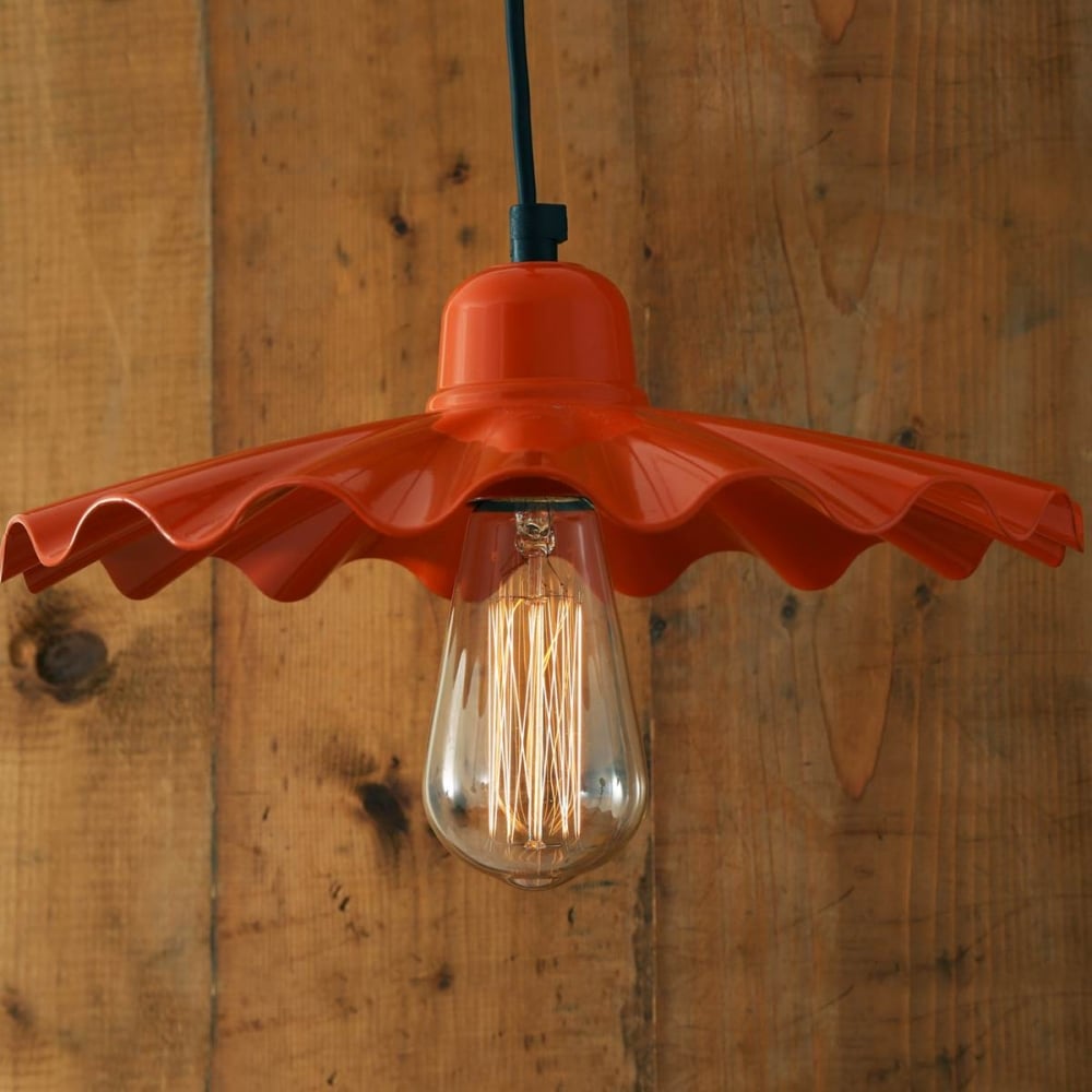 Ardle Modern Cream Industrial Pendant Light