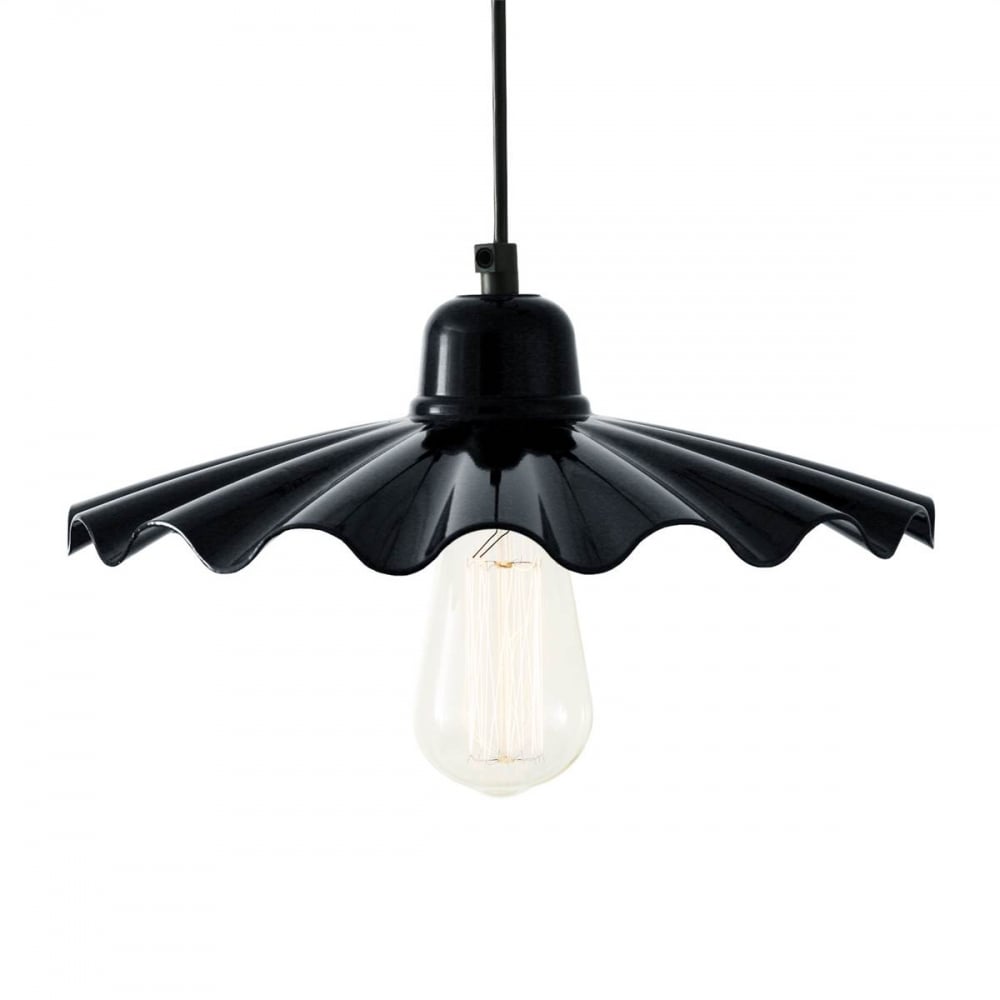 Ardle Modern Cream Industrial Pendant Light