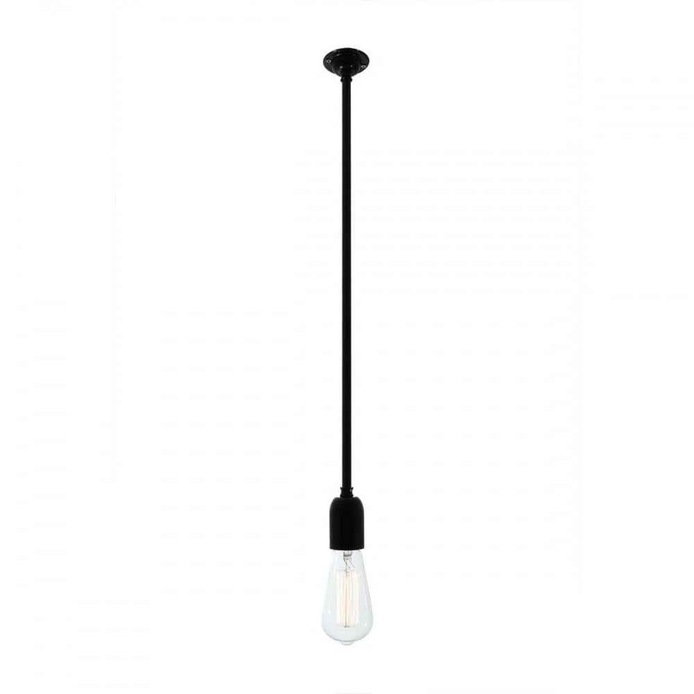 Powell Minimalist Brass Pendant Light