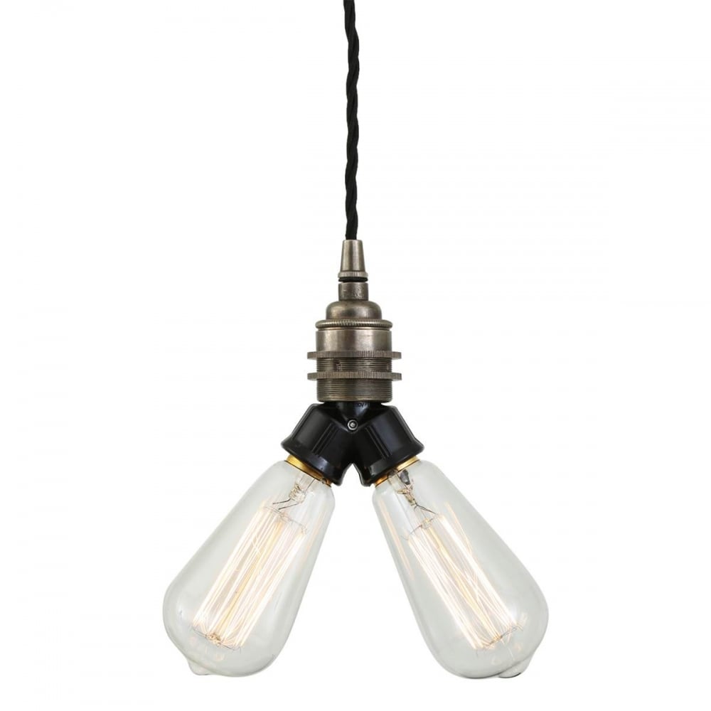 Antique Brass Arris Pendant Light