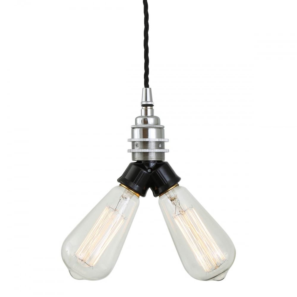 Antique Brass Arris Pendant Light