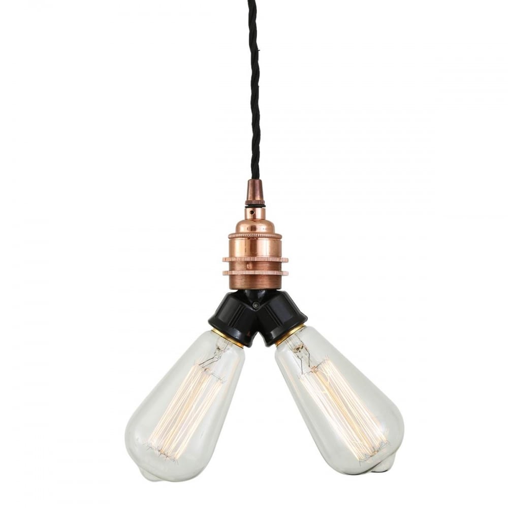 Antique Brass Arris Pendant Light