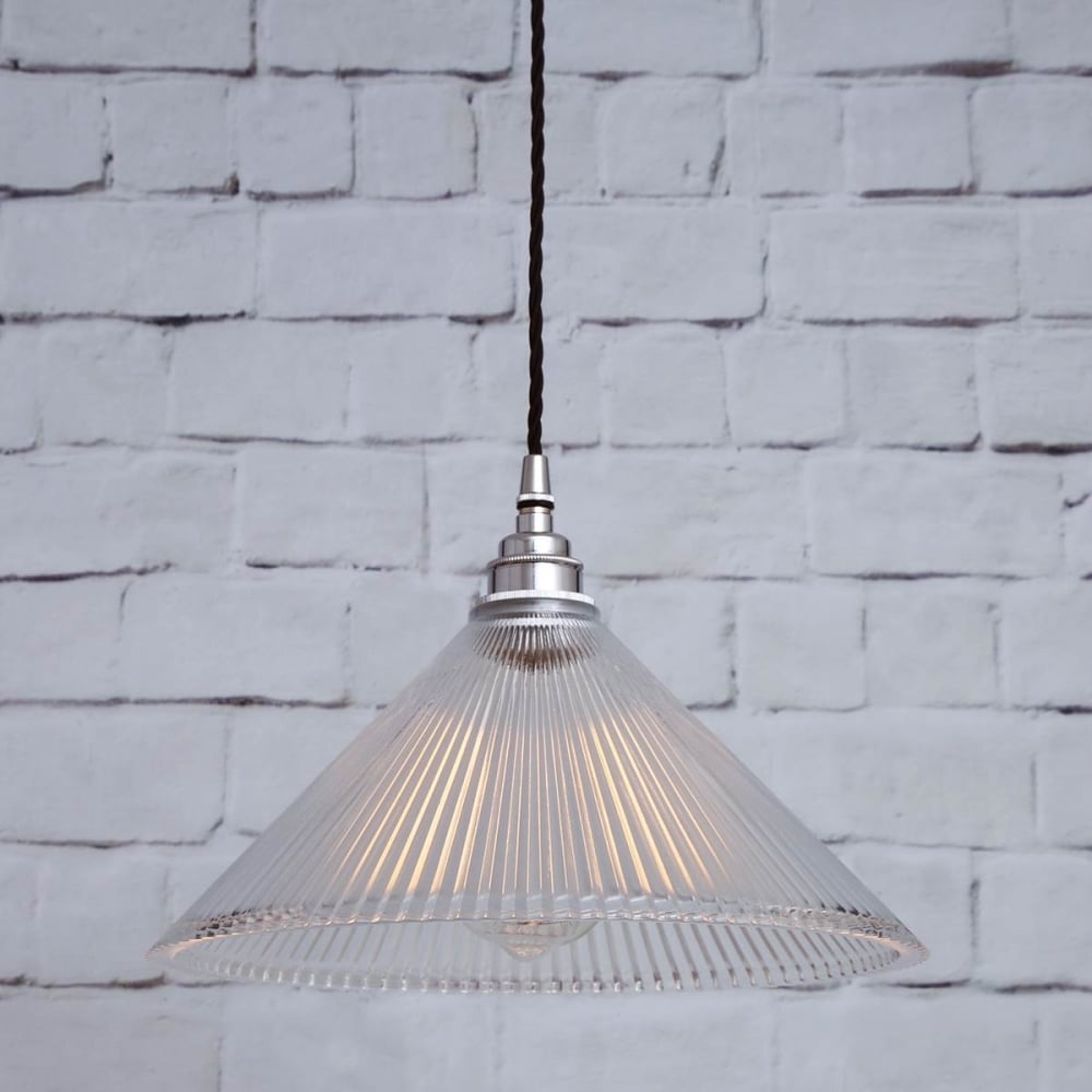Industrial Elegance Brass Pendant Light