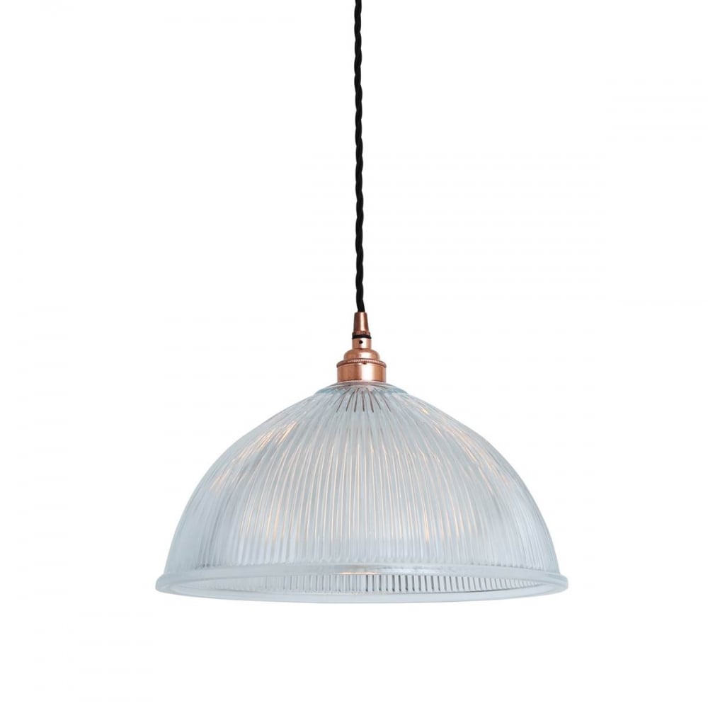 Antique Brass Nova Prismatic Pendant Light