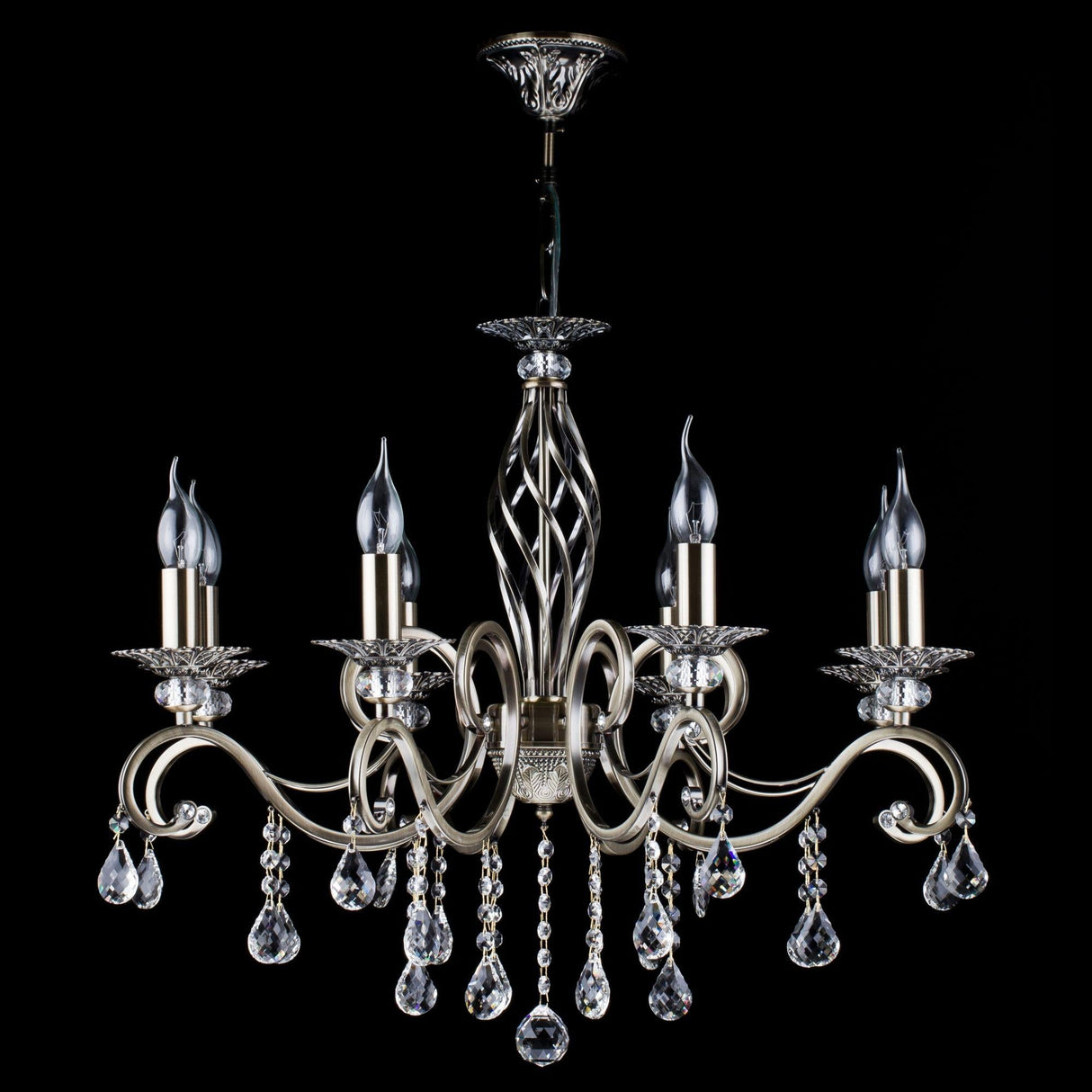 Elegant Bronze Grace Chandelier - Royal Classic Design