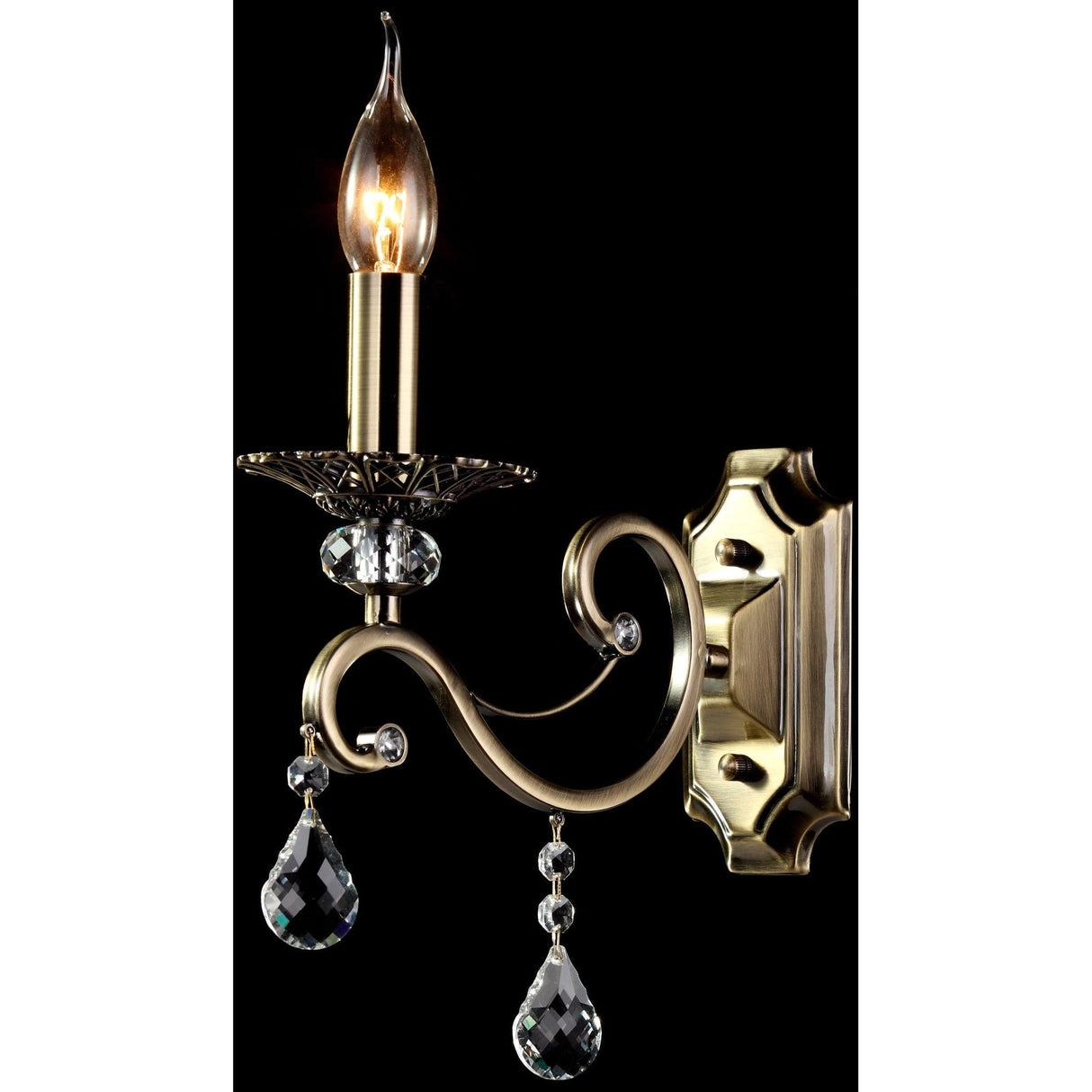 Elegant Bronze Grace Sconce - Royal Classic Design