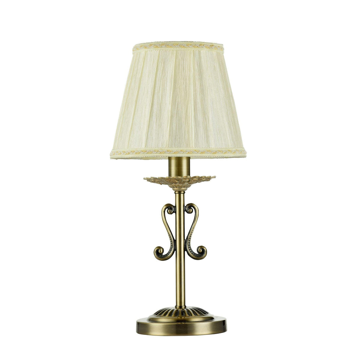 Elegant Battista Bronze Table Lamp - Royal Classic Design