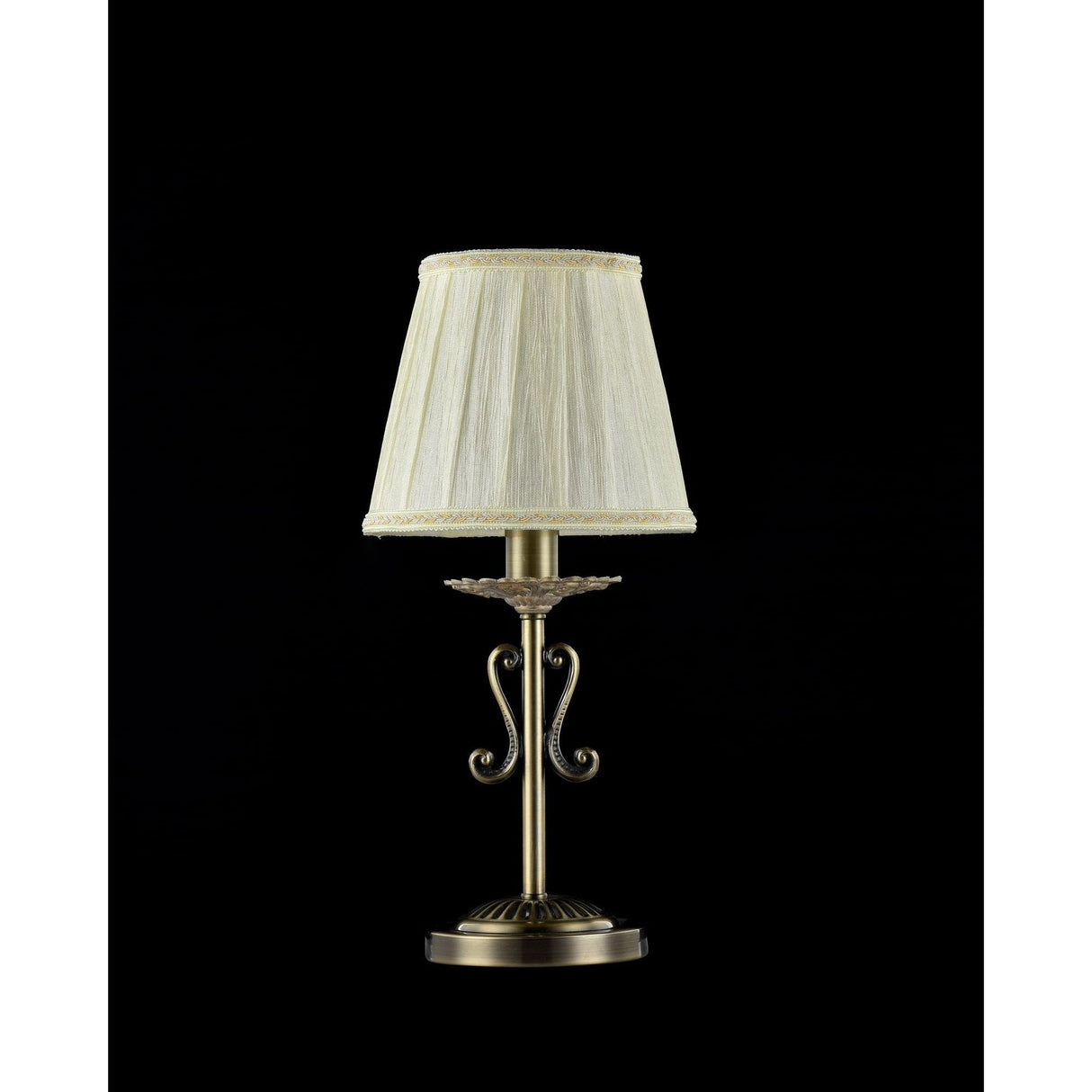 Elegant Battista Bronze Table Lamp - Royal Classic Design