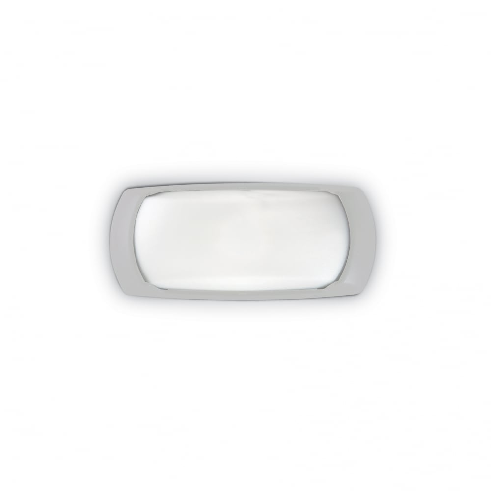 Sleek Francy Outdoor Wall Light in White - IP66 Rated Modern Design