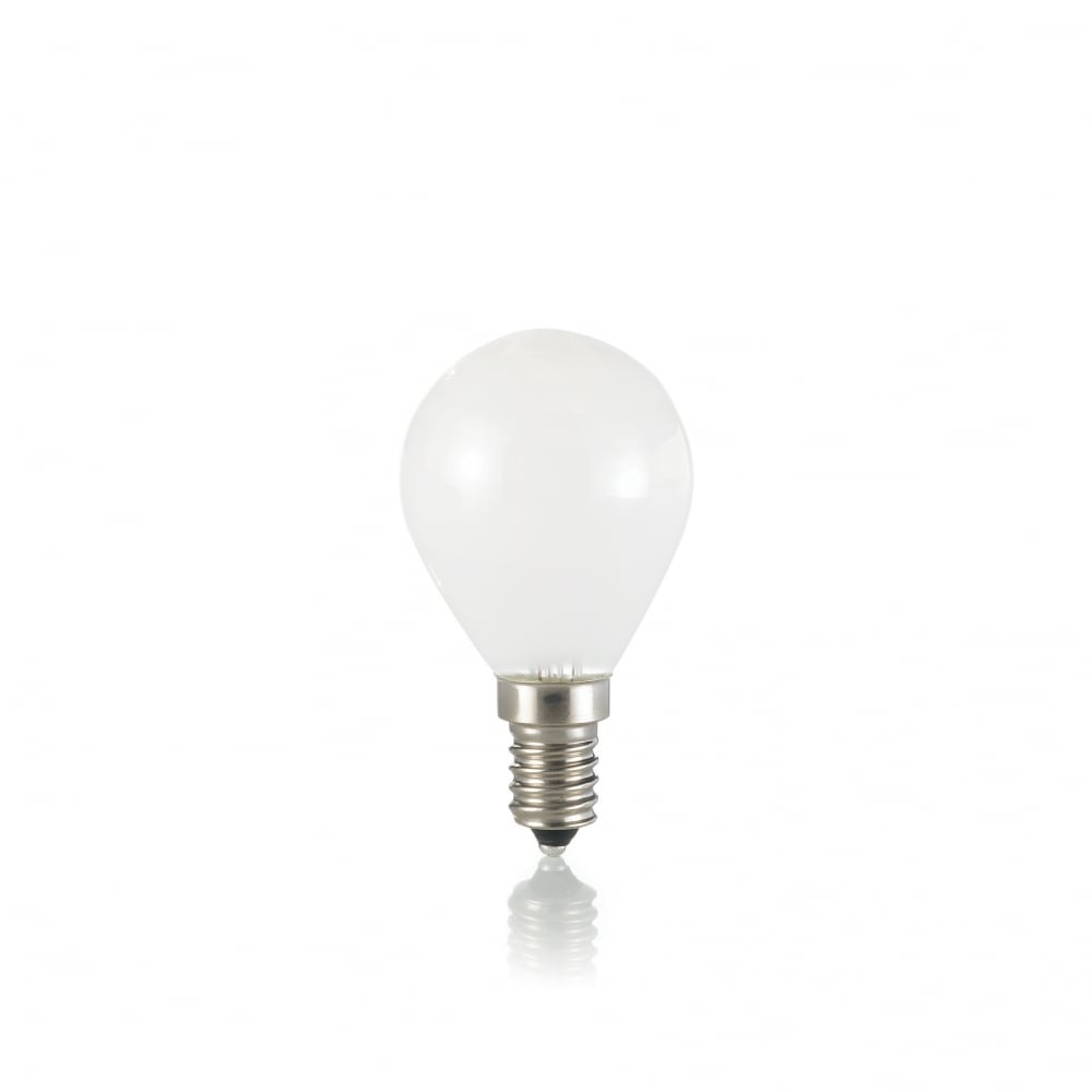 Classic E14 4W White Globe Bulb - Lampadina Collection