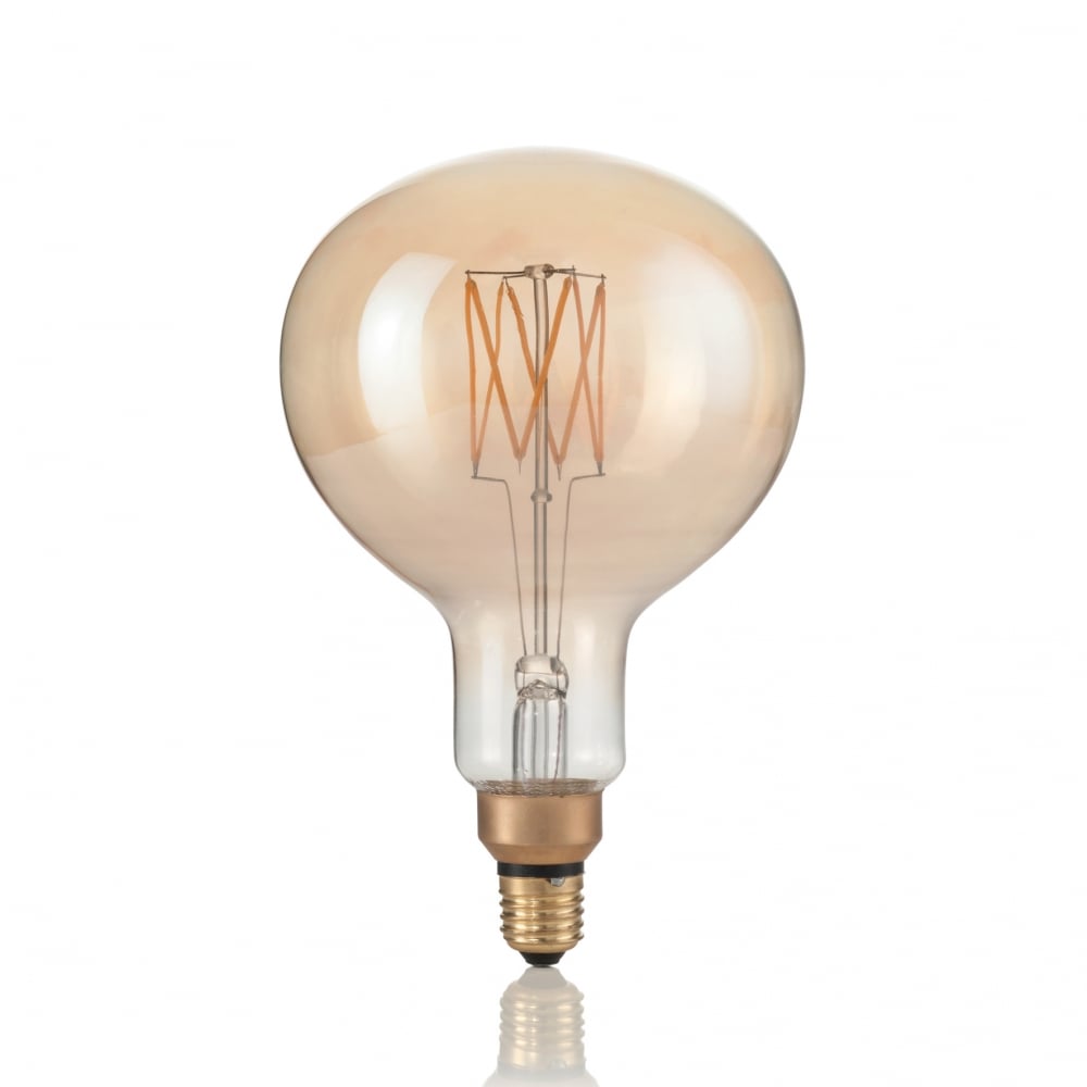 Giant Vintage Mushroom LED Bulb – 4W Amber Glow, 16cm x 25cm