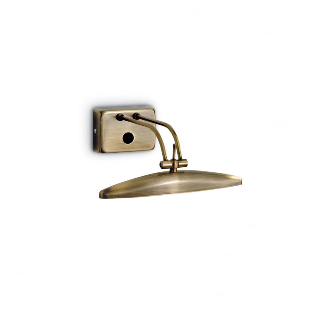 Elegant Bronze Traditional Picture Light, 25cm