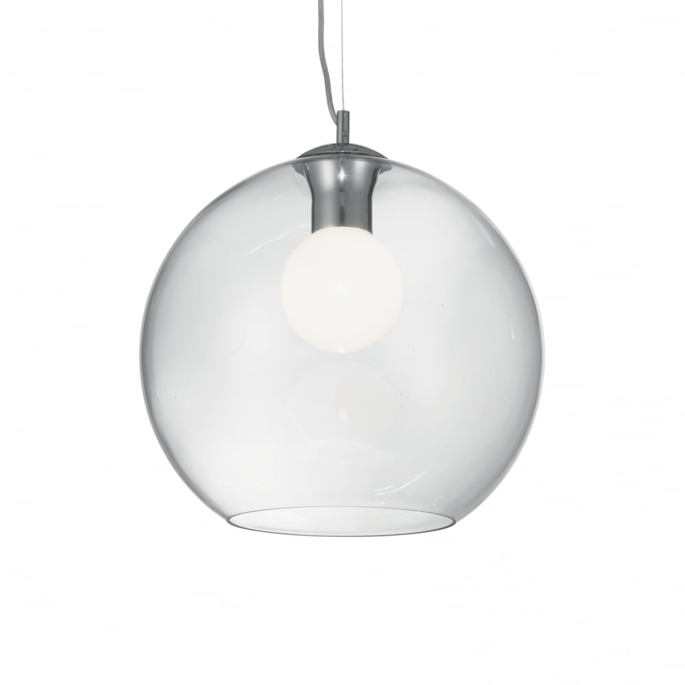 Globe Fishbowl Pendant Light, Modern Nemo Collection, 40cm Diameter