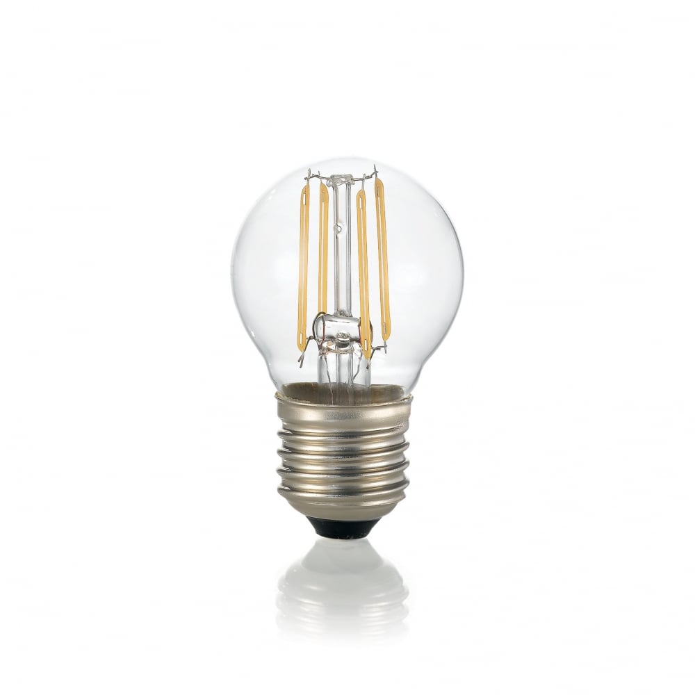 Classic Sfera E27 4W Transparent Light Bulb - 4000K