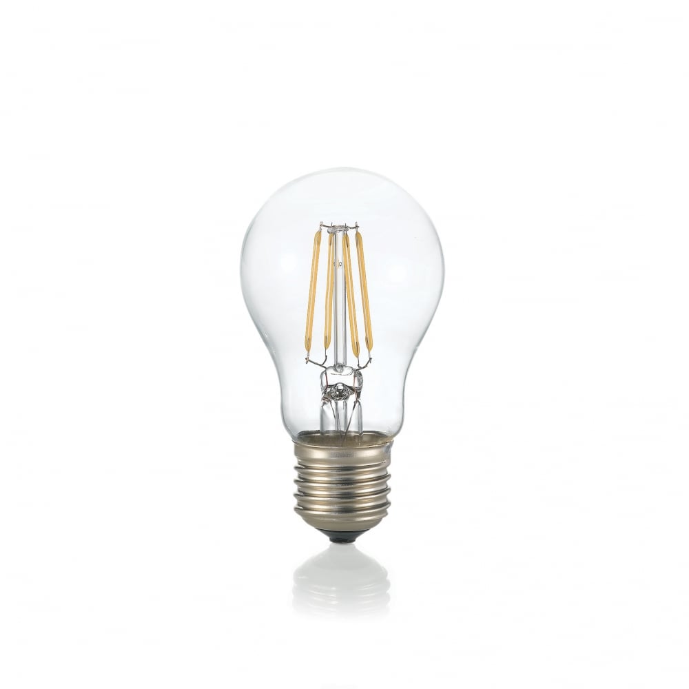 Classic E27 8W Transparent Bulb - 4000K Goccia Series
