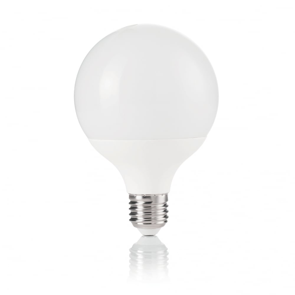 Compact Globe E27 12W LED Bulb - 4000K Cool White