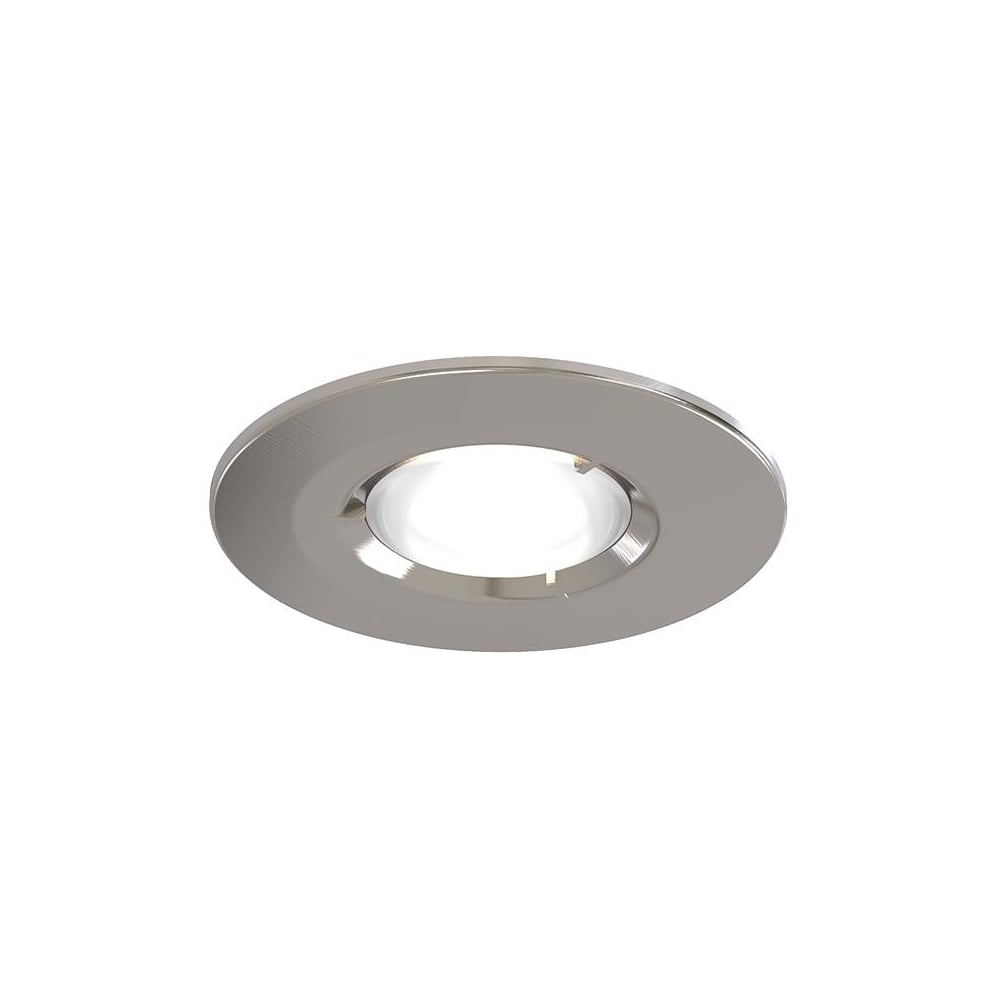 Satin Chrome Edge FRD GU10 Fire Rated Downlight